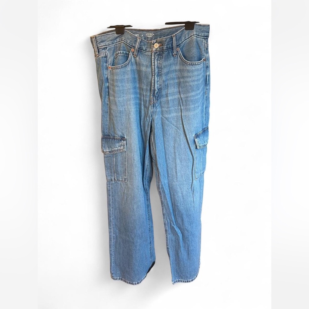 Old Navy Relaxed Fit Blue Jeans for Women